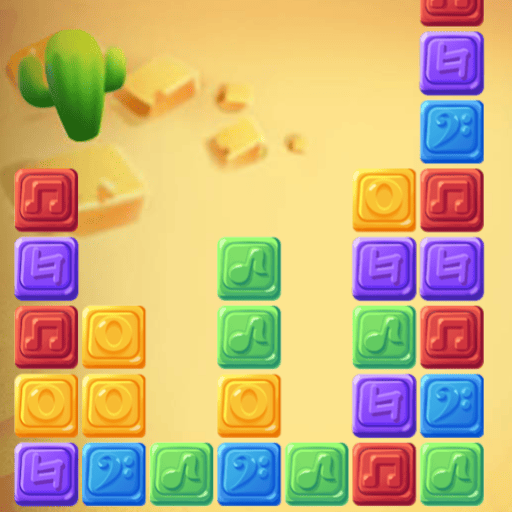 Pop Music Notes Logo